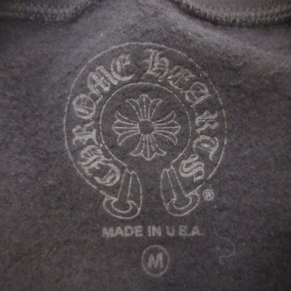 【中古】CHROME HEARTS | クロムハーツ Horseshoe Crewneck Sweatshirt スウェット 408196533 国内正規品 ブラック サイズ：M