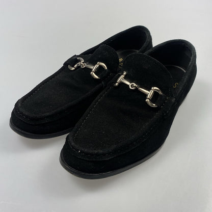【中古】DAKS | ダックス モカシンビット付きスリップオン ローファー DA5222 25.0cm ブラック