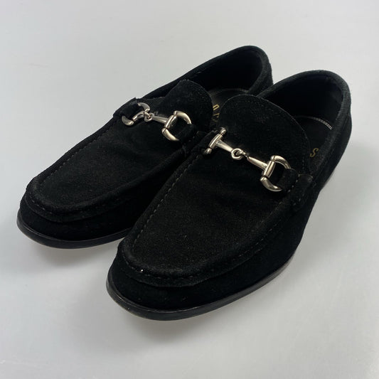 【中古】DAKS | ダックス モカシンビット付きスリップオン ローファー DA5222 25.0cm ブラック