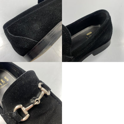 【中古】DAKS | ダックス モカシンビット付きスリップオン ローファー DA5222 25.0cm ブラック