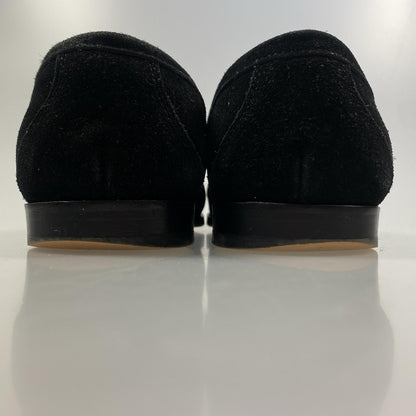 【中古】DAKS | ダックス モカシンビット付きスリップオン ローファー DA5222 25.0cm ブラック