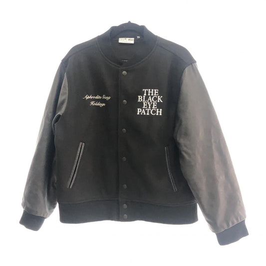 【中古】BlackEyePatch | ブラックアイパッチ AGH VARSITY JACKET スタジャン ブラック サイズ：M