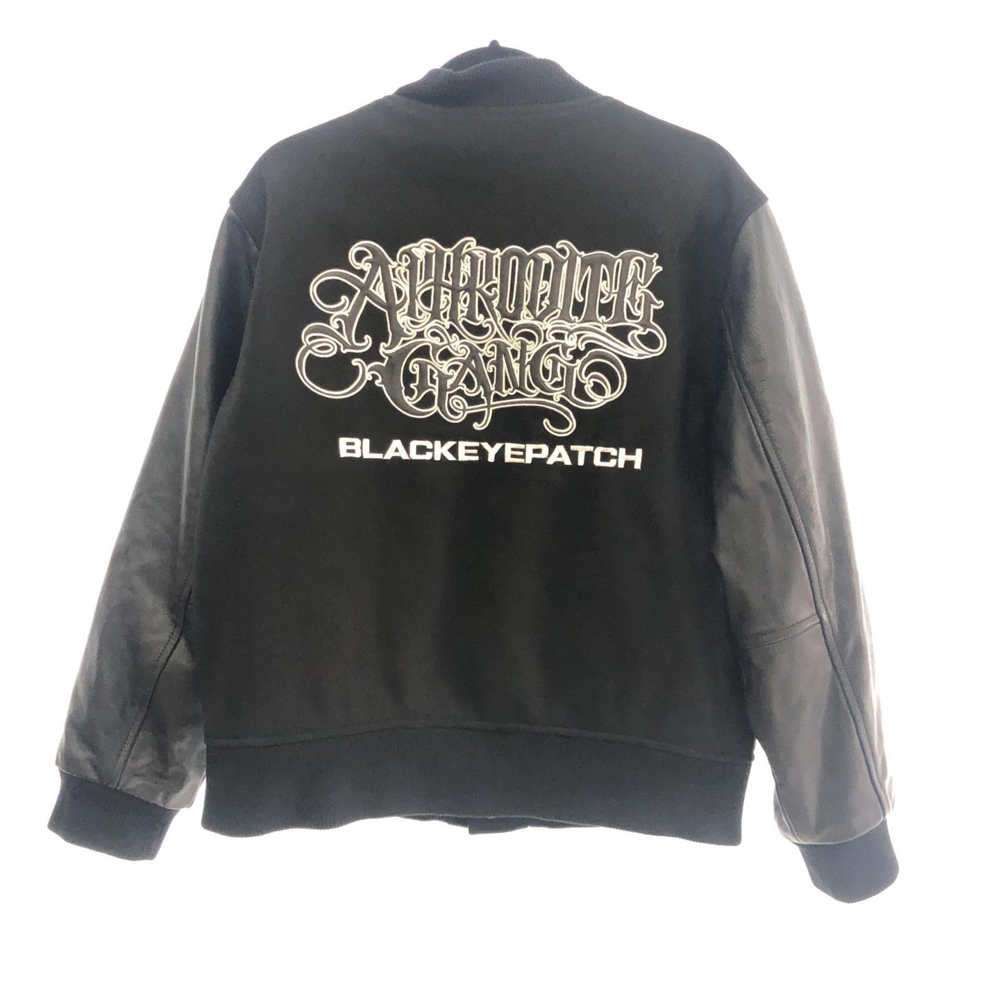 【中古】BlackEyePatch | ブラックアイパッチ AGH VARSITY JACKET スタジャン ブラック サイズ：M
