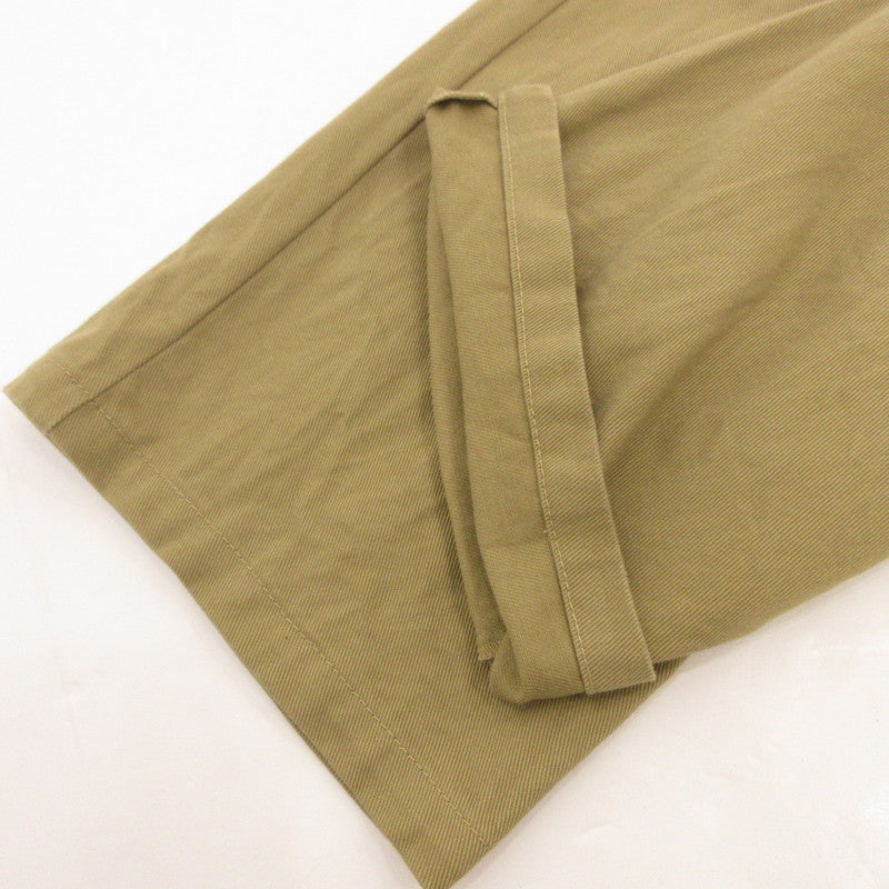 【中古】GYMPHLEX | ジムフレックス ルーズチノストレートパンツ チノパンツ GY-E0260 LGN ベージュ サイズ：M