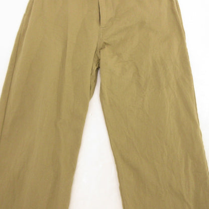 【中古】GYMPHLEX | ジムフレックス ルーズチノストレートパンツ チノパンツ GY-E0260 LGN ベージュ サイズ：M
