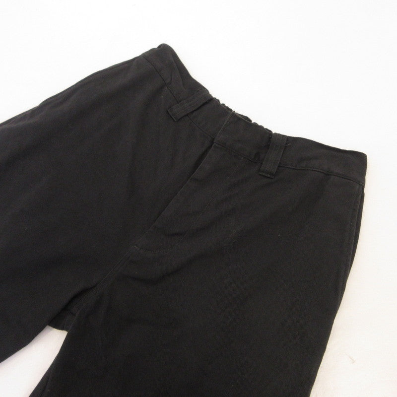 【中古】GYMPHLEX | ジムフレックス ルーズチノストレートパンツ チノパンツ GY-E0260 LGN ブラック サイズ：M