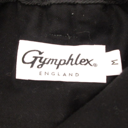 【中古】GYMPHLEX | ジムフレックス ルーズチノストレートパンツ チノパンツ GY-E0260 LGN ブラック サイズ：M