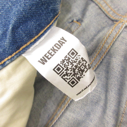 【中古】 ASTRO LOOSE BAGGY JEANS デニムパンツ ブルー サイズ：30