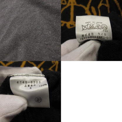 【中古】Vivienne Westwood MAN | ヴィヴィアンウエストウッドマン 時計柄 セーター 4145-6303 ブラック サイズ：46