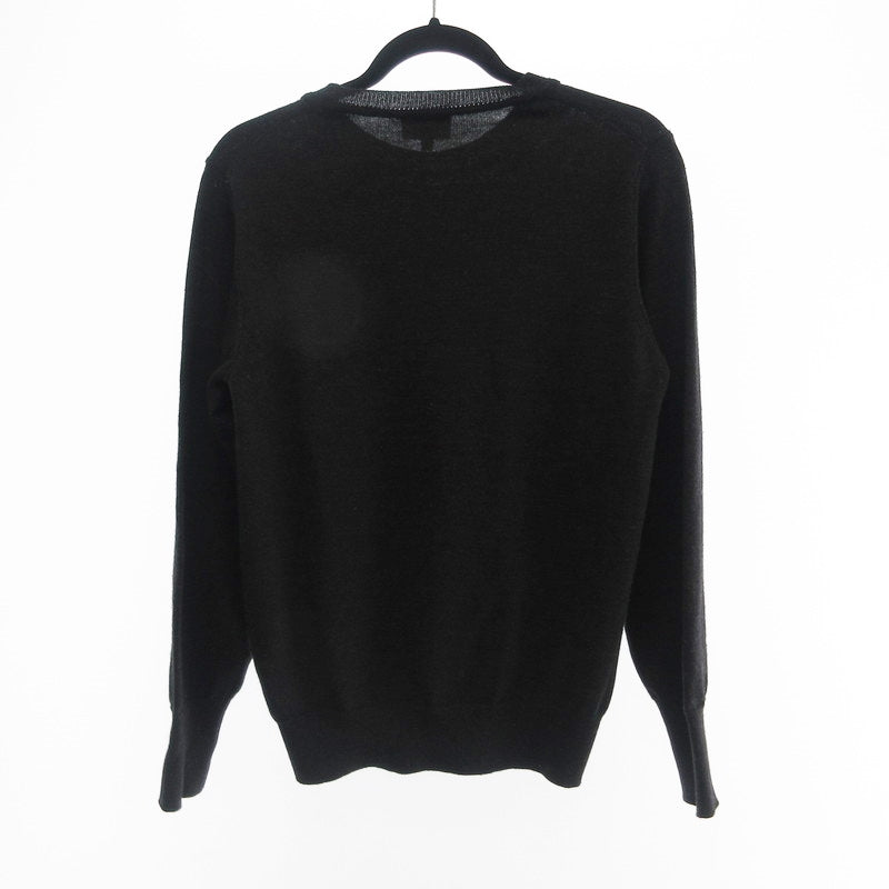 【中古】Vivienne Westwood MAN | ヴィヴィアンウエストウッドマン 時計柄 セーター 4145-6303 ブラック サイズ：46
