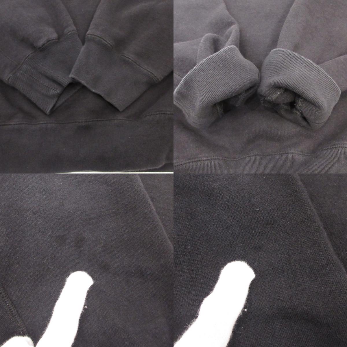 【中古】BlackEyePatch | ブラックアイパッチ AGH CREW SWEAT スウェット BEPSS21EI07 ブラック サイズ：XL