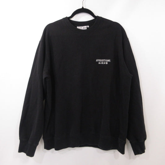 【中古】BlackEyePatch | ブラックアイパッチ AGH CREW SWEAT スウェット BEPSS21EI07 ブラック サイズ：XL