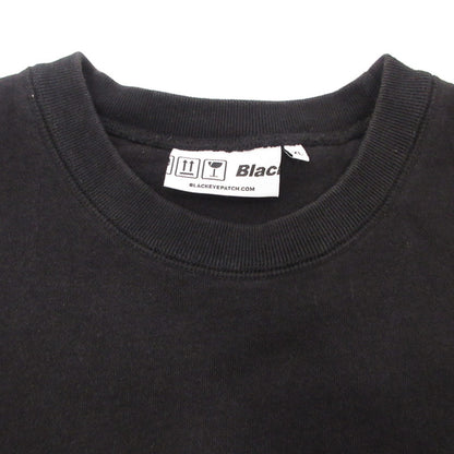 【中古】BlackEyePatch | ブラックアイパッチ AGH CREW SWEAT スウェット BEPSS21EI07 ブラック サイズ：XL