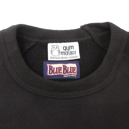 【中古】BLUE BLUE | ブルーブルー フリースライニングスウェットクルーネック スウェット G433784-S ブラック サイズ：S