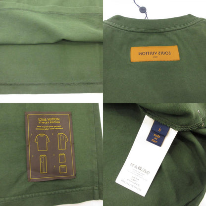 【中古】LOUIS VUITTON | ルイ・ヴィトン インサイドアウトオーバーサイズTシャツ 半袖Ｔシャツ RM221Q JYN HIY47W 国内正規品 グリーン サイズ：S