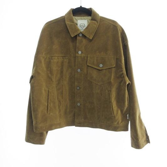 【中古】#Re:room | リルーム SUEDE JACKET その他アウター REJ134 サイズ:M-L ブラウン