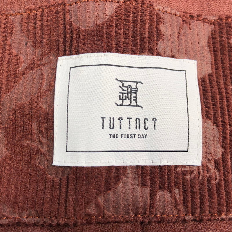 【中古】 EMBOSSED CORDUROY ICIRIAN OVERALL オーバーオール T24AW-OA01 2024A/W ボルドー/バーガンディー サイズ：2