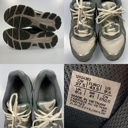 【中古】asics | アシックス GEL-NYC スニーカー 1203A383-101 グレー 27.5cm