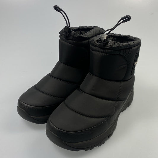 【中古】THE NORTH FACE | ザ・ノースフェイス Nuptse Bootie WP Logo Short ブーツ NF52280 ブラック 27cm