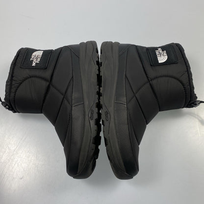【中古】THE NORTH FACE | ザ・ノースフェイス Nuptse Bootie WP Logo Short ブーツ NF52280 ブラック 27cm