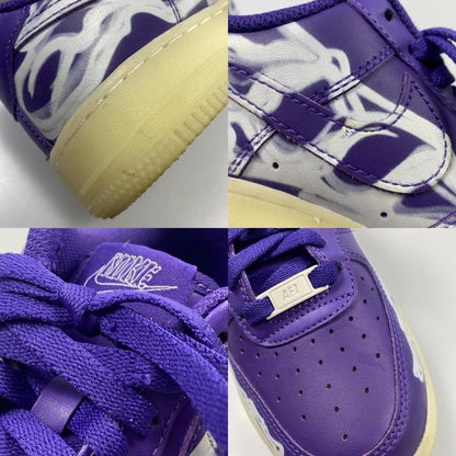 【中古】NIKE | ナイキ AIR FORCE 1 '07 QS 'SKELETON スニーカー CU8067-500 パープル 23.5cm