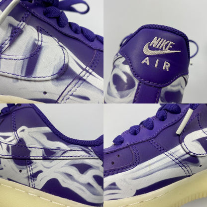 【中古】NIKE | ナイキ AIR FORCE 1 '07 QS 'SKELETON スニーカー CU8067-500 パープル 23.5cm