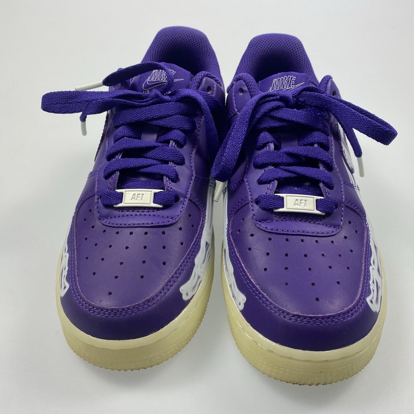 【中古】NIKE | ナイキ AIR FORCE 1 '07 QS 'SKELETON スニーカー CU8067-500 パープル 23.5cm