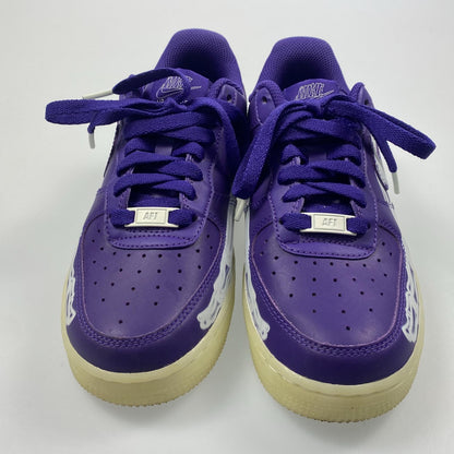 【中古】NIKE | ナイキ AIR FORCE 1 '07 QS 'SKELETON スニーカー CU8067-500 パープル 23.5cm