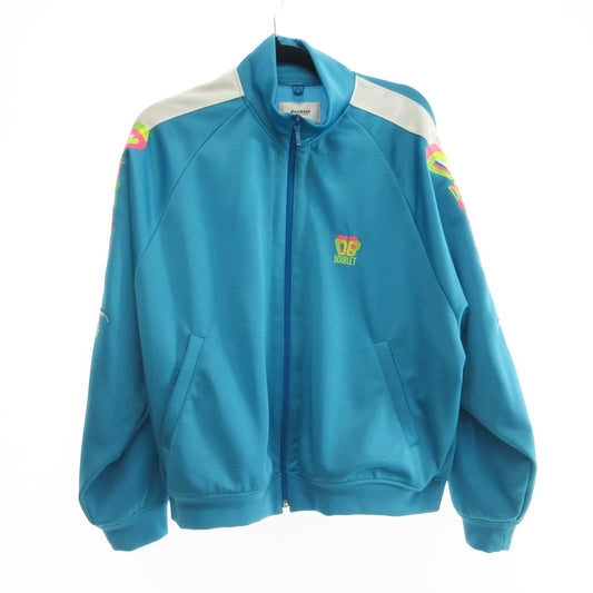 【中古】doublet | ダブレット CHAOS EMBROIDERY TRACK JACKET ジャージ 19SS08BL83 ライトブルー サイズ：S