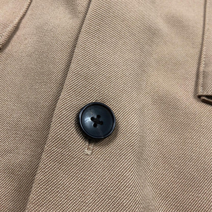 【中古】 ウールギャバジンビッグシャツ 長袖シャツ 59-01-04-01006 2020A/W キャメル サイズ：L