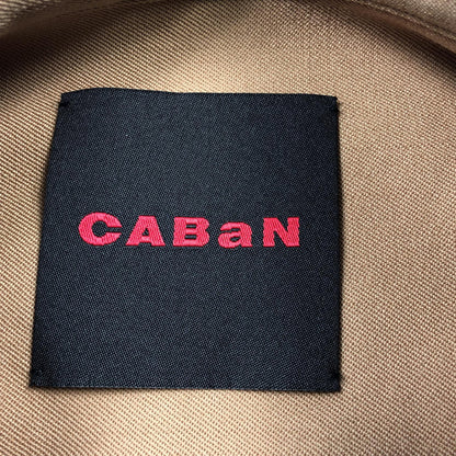 【中古】 ウールギャバジンビッグシャツ 長袖シャツ 59-01-04-01006 2020A/W キャメル サイズ：L