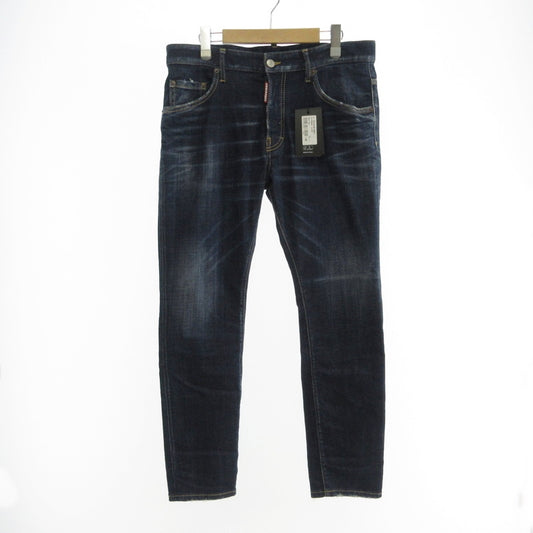 【中古】DSQUARED2 | ディースクエアード SKATER JEANS デニムパンツ S74LB1591 ネイビー サイズ：48