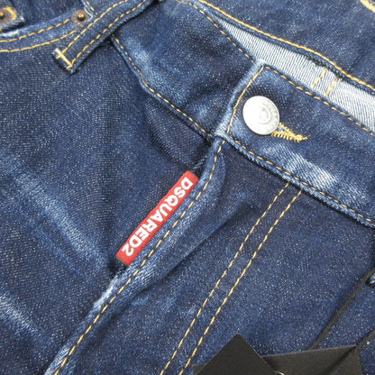 【中古】DSQUARED2 | ディースクエアード SKATER JEANS デニムパンツ S74LB1591 ネイビー サイズ：48