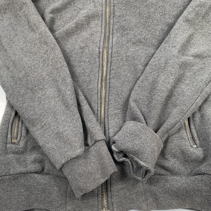 【中古】DOLCE & GABBANA | ドルチェアンドガッバーナ ロゴプレート パーカー G9CZ6T/G7ZXD グレー サイズ：46