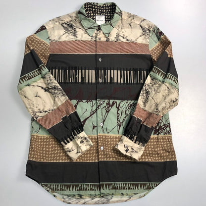 【中古】Paul Smith | ポール・スミス ASSEMBLED STRIPE 長袖シャツ 233354 2023A/W サイズ：XL