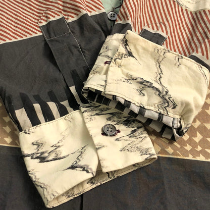 【中古】Paul Smith | ポール・スミス ASSEMBLED STRIPE 長袖シャツ 233354 2023A/W サイズ：XL