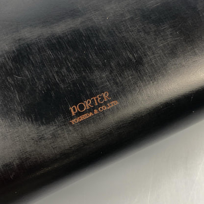 【中古】PORTER | ポーター FILM 長財布 187-01346 ブラック