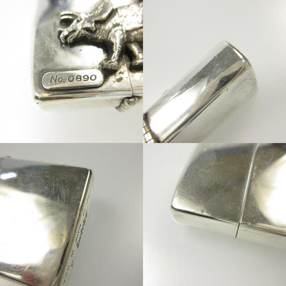 【中古】ZIPPO | ジッポ 恐竜トリケラトプス ライター シリアル有 シルバー