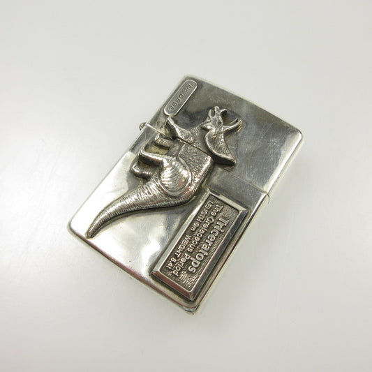 【中古】ZIPPO | ジッポ 恐竜トリケラトプス ライター シリアル有 シルバー