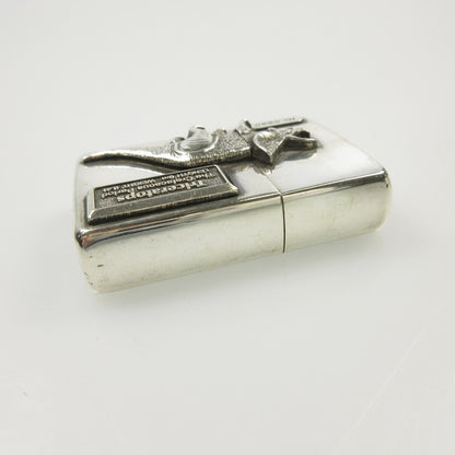 【中古】ZIPPO | ジッポ 恐竜トリケラトプス ライター シリアル有 シルバー