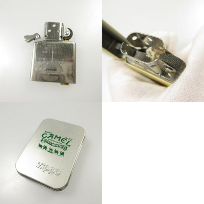 【中古】ZIPPO | ジッポ CAMEL KING SIZE NUTTY MENTHOL ライター 年式:2007年製 イエロー