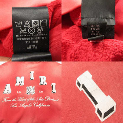 【中古】AMIRI | アミリ Vintage Collegiate Crewneck スウェット SRPF23MJG013 レッド サイズ：48