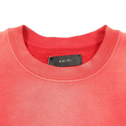 【中古】AMIRI | アミリ Vintage Collegiate Crewneck スウェット SRPF23MJG013 レッド サイズ：48