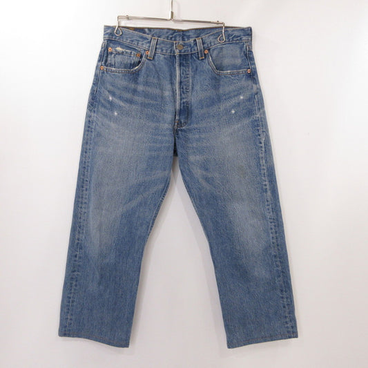 【中古】Levi's | リーバイス 501 デニムパンツ USA製 553刻印　年式:00s ライトブルー サイズ：33