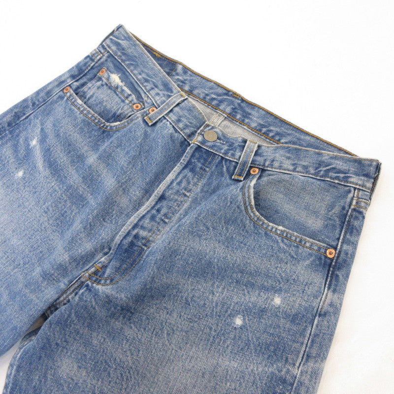 【中古】Levi's | リーバイス 501 デニムパンツ USA製 553刻印　年式:00s ライトブルー サイズ：33