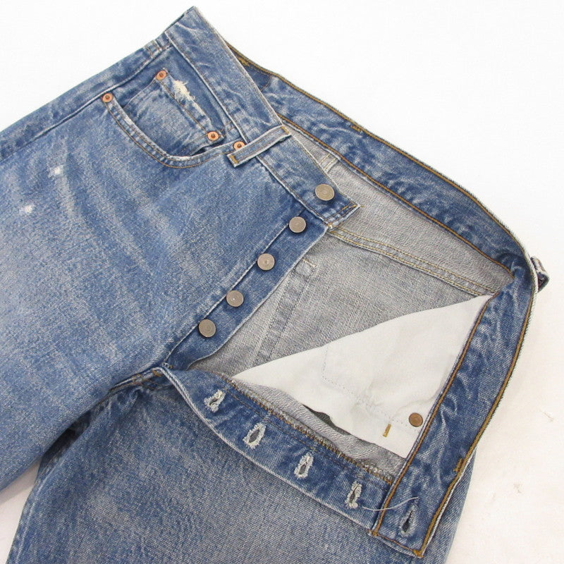 【中古】Levi's | リーバイス 501 デニムパンツ USA製 553刻印　年式:00s ライトブルー サイズ：33