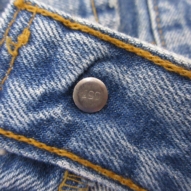 【中古】Levi's | リーバイス 501 デニムパンツ USA製 553刻印　年式:00s ライトブルー サイズ：33