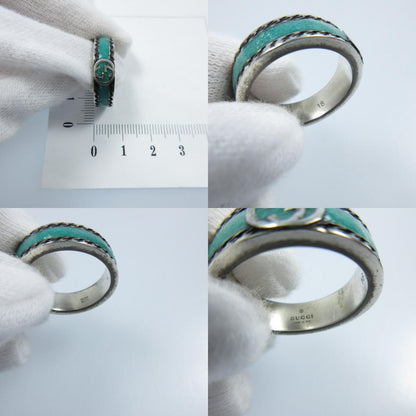 【中古】GUCCI | グッチ インターロッキングG リング・指輪 645573 シルバー
