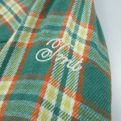 【中古】TMT | ティーエムティー DOUBLE GAUZE CHECK WESTERN SHIRTS 長袖シャツ TSH-F1102 グリーン サイズ：M
