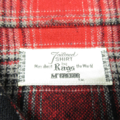【中古】Rags McGREGOR | ラグスマックレガー ORIGINAL CHECK SMALL COLLAR SHIRT 長袖シャツ 211174607 サイズ：M